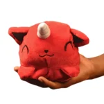 Reversible Unicorn Soft Toys for Kids ( RED ) - Image 3