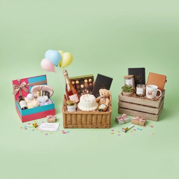 Curated Birthday Joy Hampers with Personalized Treats