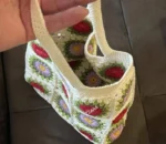 Handmade Crochet Handbag - Image 2